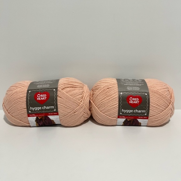 Red Heart Hygge Charm in Meteor 7oz/198g 432 yds Lot 3296 NEW 2 pack shimmer - Picture 1 of 7